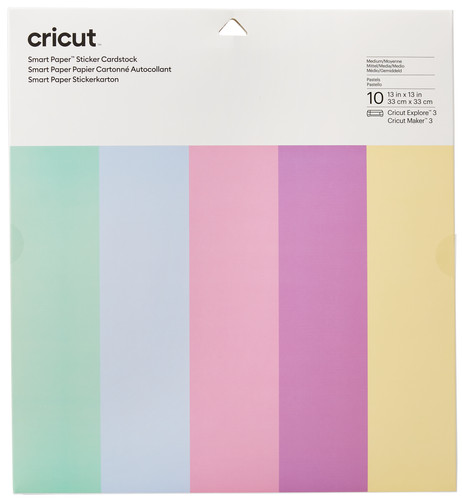 Cricut Smart Sticker Carton 33x33 Pastel Main Image