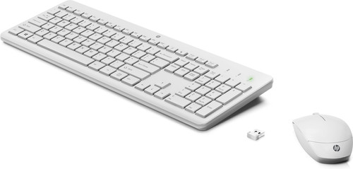 Baron rivaal microfoon HP 230 Draadloos Toetsenbord en Muis Wit QWERTY - Coolblue - Voor 23.59u,  morgen in huis