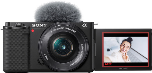 Ontslag Instrument zacht Sony ZV-E 10 + E PZ 16-50mm f/3.5-5.6 OSS - Coolblue - Voor 23.59u, morgen  in huis