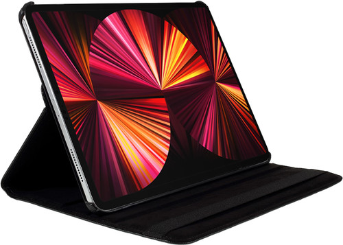 vlam Tien Schouderophalend Just in Case Rotating Apple iPad Pro 12.9 inch (2022/2021) Book Case Zwart  - Coolblue - Voor 23.59u, morgen in huis