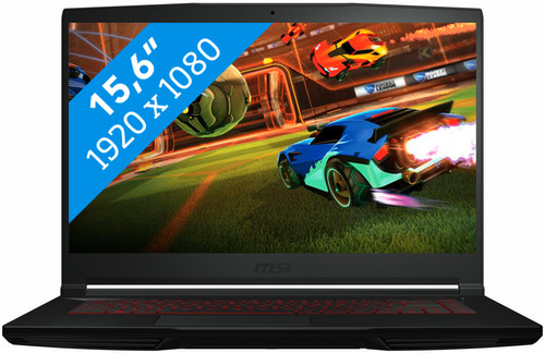 MSI GF63 10SCXR-1468NL Beste goedkope gaming laptop zonder hoge verversingssnelheid
