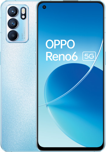 OPPO Reno6 128GB Blauw 5G Main Image