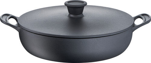 Bier Bewolkt Ontstaan Tefal Cast Iron by Jamie Oliver Braadpan 30 cm - Pannen - Coolblue