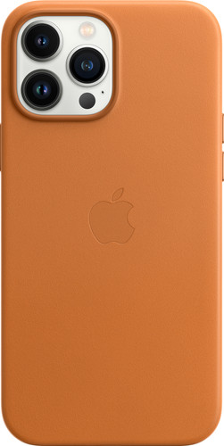 Ecologie moord Troosteloos Apple iPhone 13 Pro Max Back Cover met MagSafe Leer Goudbruin - Coolblue -  Voor 23.59u, morgen in huis