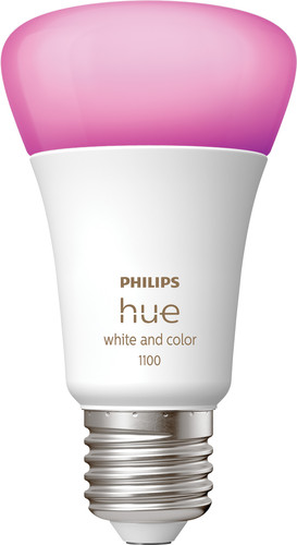 binnen Humaan Confronteren Philips Hue White & Color E27 1100lm Losse lamp - Smart lampen - Coolblue