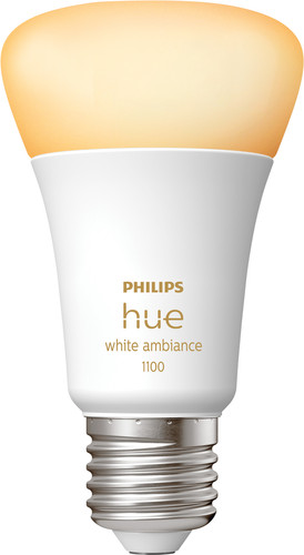 Makkelijk te lezen Ellende storting Philips Hue White Ambiance E27 1100lm Losse lamp - Coolblue - Voor 23.59u,  morgen in huis