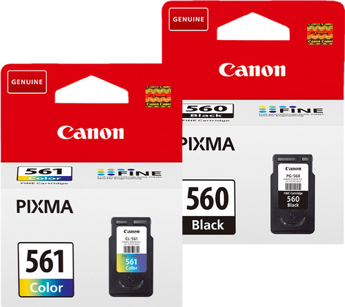 Canon PG-560 + CL-561 Cartridge Combo Pack Main Image