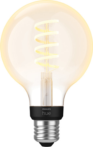 DE BESTE PHILIPS HUE FILAMENTLAMP WHITE AMBIANCE GLOBE E27
