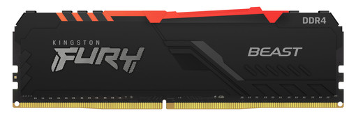 Kingston FURY Beast RGB DDR4 DIMM Memory 3200MHz 8GB (1 x 8G Main Image