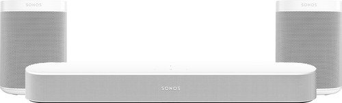 Sonos Beam Gen. 2 Wit 5.0 + One (2x) Main Image