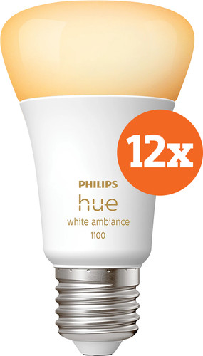 Philips Hue White Ambiance E27 1100lm 12-pack Main Image