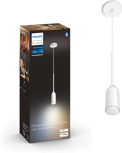 Philips Hue Devote Hanglamp LED Wit 8719514341234