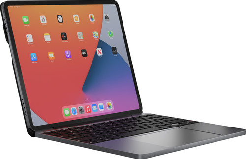Brydge Apple iPad Pro 12.9 inch (2018/2020/2021) Toetsenbord Hoes QWERTY Grijs Main Image