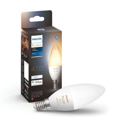 ondeugd Lastig Toepassen Philips Hue White Ambiance E14 Losse lamp - Coolblue - Voor 23.59u, morgen  in huis