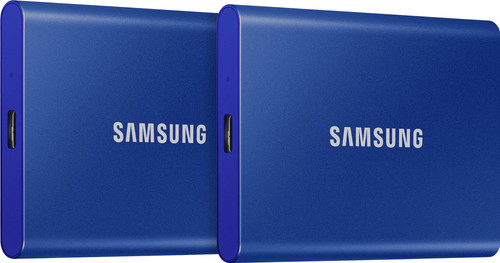 Portable SSD T7 1TB Blue Duo Pack Main Image