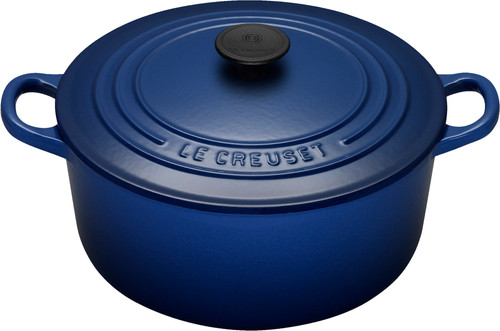 Le Creuset Round Dutch Oven 28cm Indigo - Coolblue - Before 23:59 ...