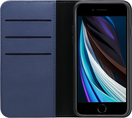 steekpenningen plakboek Vergelijking BlueBuilt Apple iPhone SE 2022 / SE 2020 / 8 / 7 Book Case Leer Blauw -  Coolblue - Voor 23.59u, morgen in huis