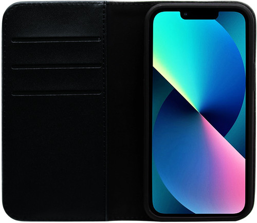 Uitwisseling Roos thermometer BlueBuilt Apple iPhone 13 Pro Book Case Leather Black - Coolblue - Before  23:59, delivered tomorrow