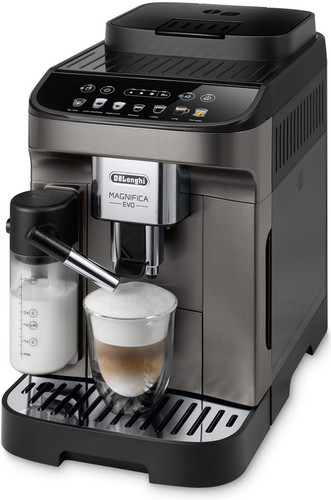 De'Longhi Magnifica Evo with LatteCrema System, Fully Automatic Machine  Bean to Cup Espresso Cappuccino and Iced Coffee Maker, Colored Touch