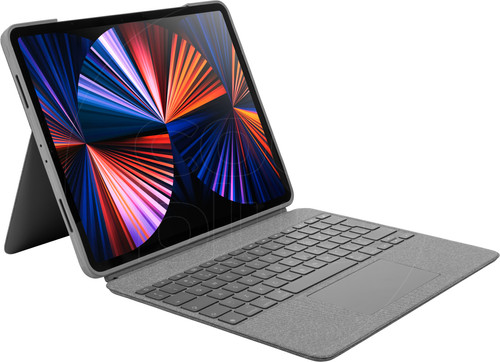 incompleet Assimilatie voorzetsel Logitech Combo Touch Apple iPad Pro 12.9 inch (2022/2021) Toetsenbord Hoes  QWERTY Beige - Coolblue - Voor 23.59u, morgen in huis