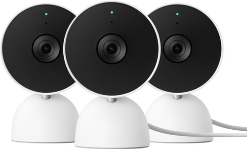 Google Nest Cam Indoor Wired 3-pack Main Image