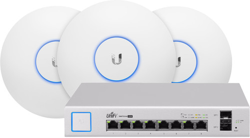 Ubiquiti zakelijk netwerk startpakket - snelle verbinding (zonder router) Main Image