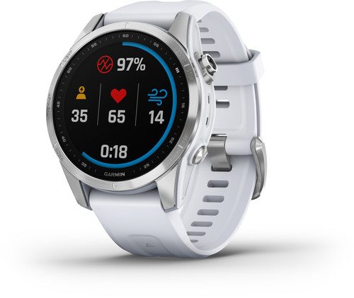 Garmin Fenix 7S Zilver/Wit 42mm Main Image