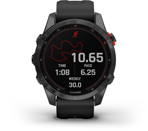 Garmin Fenix 7S Solar Black 42mm - Coolblue - Before 23:59