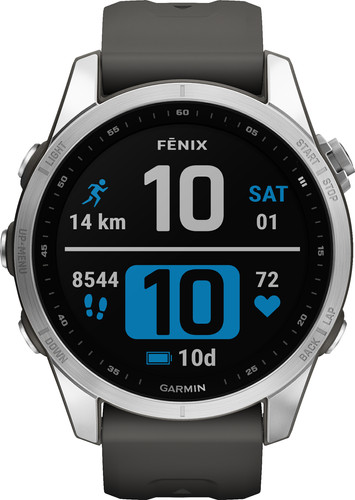 Garmin Fenix 7S Zilver/Grijs 42mm Main Image