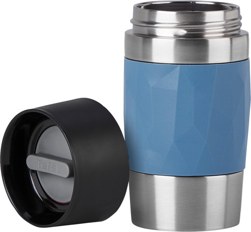 Imperial Om toevlucht te zoeken radium Tefal Travel Mug Compact 0,3 Liter Blauw - Coolblue - Voor 23.59u, morgen  in huis