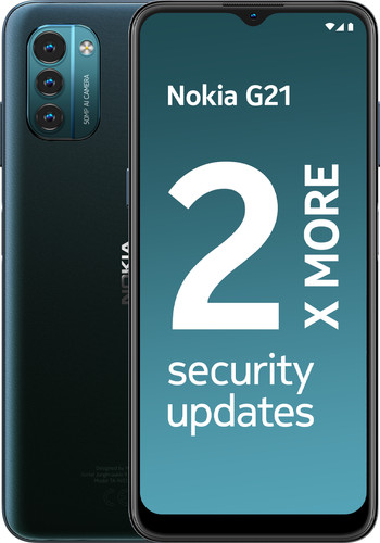 Nokia G21 128GB Blauw - Mobiele - Coolblue