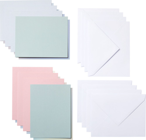 Cricut Cut-Away Cards Pastel A2 (10.8cm x 14cm) 8-pack Main Image