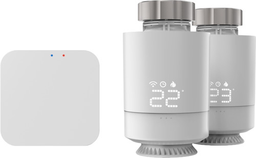 Minimaliseren Vervolgen Onheil Hama Slimme Thermostaat startpakket + 2 radiatorknoppen - Coolblue - Voor  23.59u, morgen in huis