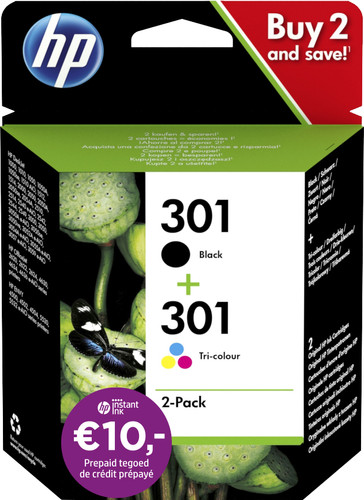 selecteer Een zin Incubus HP 301 Cartridges Combo Pack - Coolblue - Voor 23.59u, morgen in huis