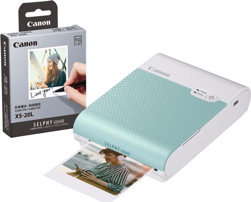 Canon Selphy Square Qx10 Groen Canon Paper Xs 20l Coolblue Voor 2359u Morgen In Huis 8004