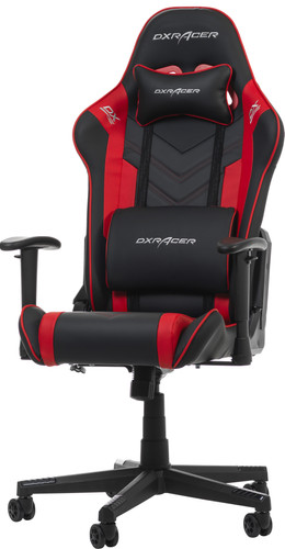 Kritiek Postcode Bloemlezing DXRacer PRINCE P132-NR Gaming Chair - Zwart/Rood - Coolblue - Voor 23.59u,  morgen in huis