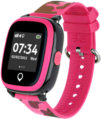 Spotter Gps Watch Roze/Camo - Coolblue - Voor 23.59u, morgen in huis