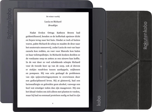 Refurbished Kobo Forma 8GB + Sleep Cover Zwart Main Image