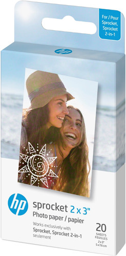 Bulk Vochtig afstuderen HP Sprocket ZINK Fotopapier 20 Pack - Coolblue - Voor 23.59u, morgen in huis