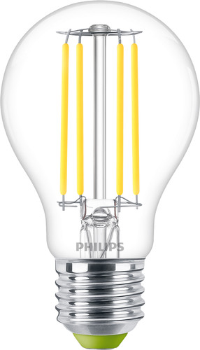 Philips LED Filament lamp - 2,3W - E27 - koel wit licht - - Voor 23.59u, morgen in huis