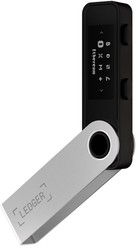  Ledger Nano S Plus Crypto Hardware Wallet (Matte-Black
