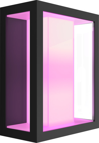 DE BESTE PHILIPS HUE IMPRESS MUURLAMP WHITE AND COLOR ZWART BREED