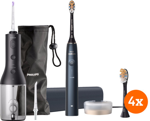 naaien Kers Boren Philips Sonicare Prestige 9900 HX9992/12 + opzetborstels (4 stuks) + Power  Floss - Coolblue - Voor 23.59u, morgen in huis