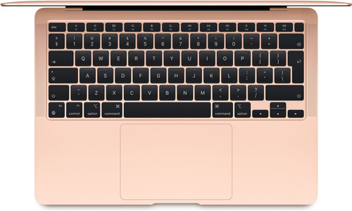 apple macbook air goud satijnweefsel met goud