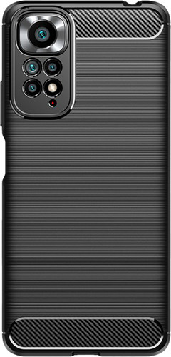 Just in Case Rugged Xiaomi Redmi Note 11 Back Cover Black Main Image