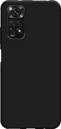 Just in Case Soft Xiaomi Redmi Note 11 Back Cover Zwart Main Image