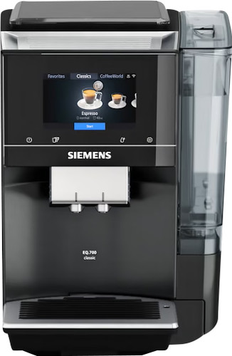 Siemens fully automatic espresso machine EQ.700: coffeeWorld 