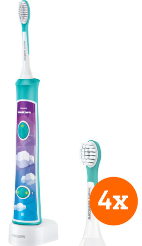 Philips Sonicare for Kids Connected HX6322/04 + opzetborstels vanaf 3 jaar (4 stuks) Main Image