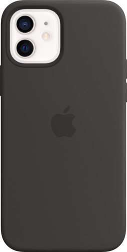 Apple iPhone 12 / 12 Pro Back Cover met MagSafe Zwart Main Image