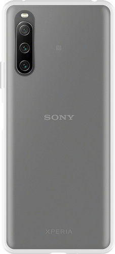 Just in Case Soft Sony Xperia 10 IV Back Cover Transparant - Coolblue - Voor morgen in